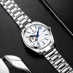 Luxury Fashion Mechanical Automatic Wristwatches For Men High Quality Stainless Steel Waterproof Luminous Mens Watch