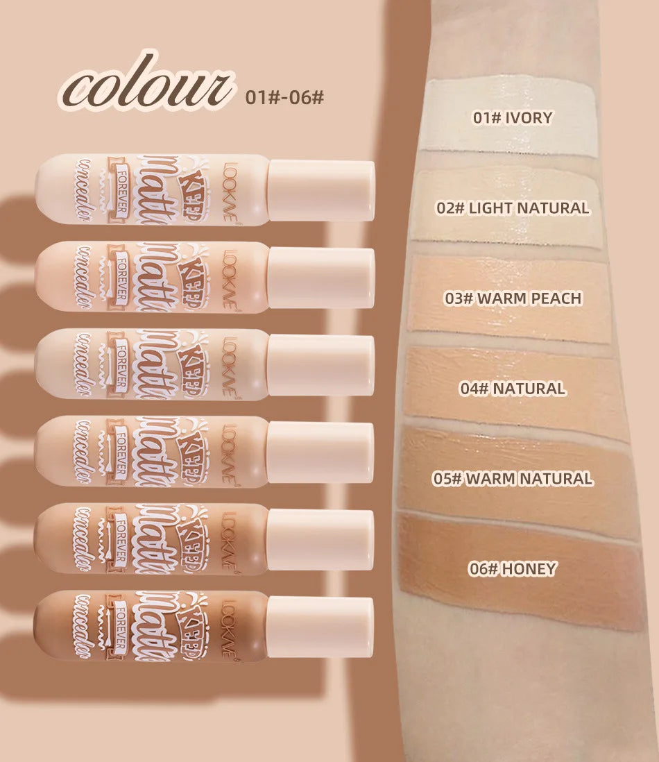 Face Concealer, natural hold, waterproof and sweatproof, covers imperfections