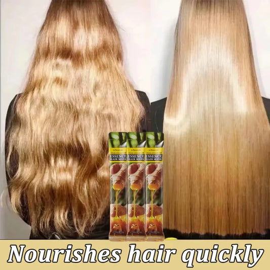 Keratin Hair Mask Magical 5 Second Repair Damage Frizzy Soft Smooth Shiny Hair Deep Moisturize Hair Treat Repair Hair Care Mask