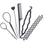 Magic Hair Styling Tools Set DIY Braiding Braider Accessories Hairpin Twist Bun Barrettes Clips For Women Hairdressing