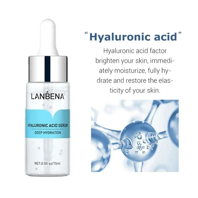 4 Kinds Moisturizing Facial Serum Deep Repair Face Skin Hyaluronic Acid Vitamin C Essence Fade Dark Spots Anti-Aging Skin Care