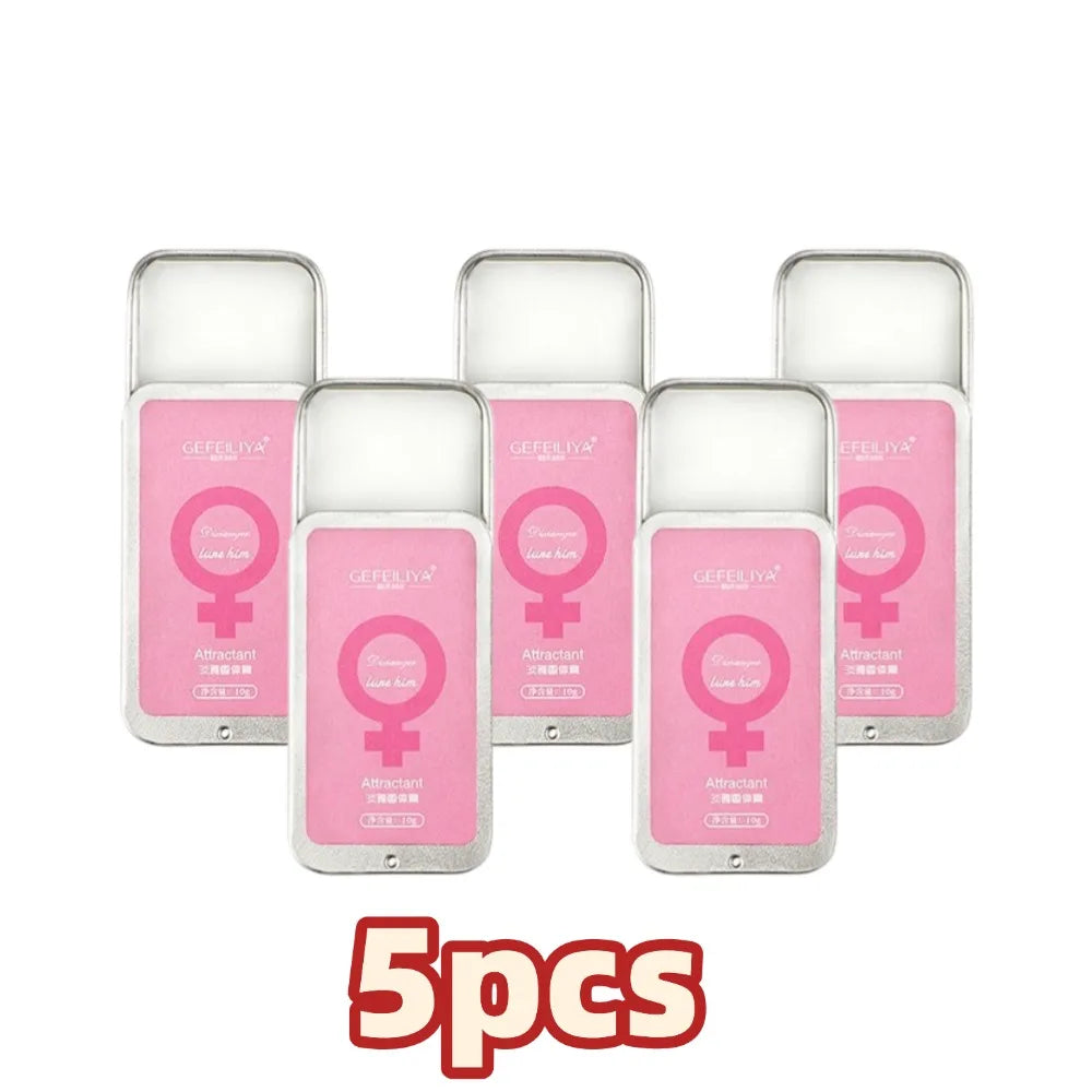 Solid Balm Pheromone Solid Perfume For Men Women Lady Female Parfum LongLasting Fresh Flower Fragrance Deodorant Antiperspirants