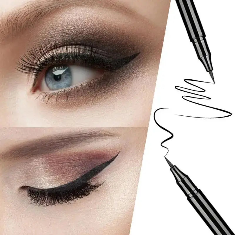 Quick-dry Eyeliner Pencil Makeup Long Lasting Smooth Matte Eye Liner Waterproof Anti Smudge Liquid Eyeliner Pen Eyes Cosmetics