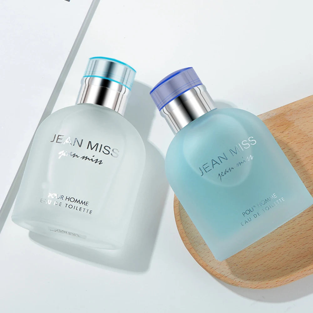 100ml Light Blue Eau De Parfum Pour Homme Lasting Orange Fougere Scent Spicy Woody Notes Charming Perfume for Men Dupes