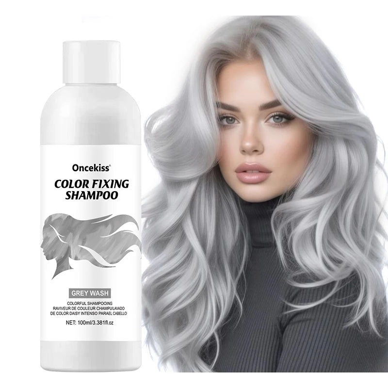 Hair Dye Shampoo,Colorful Color correction & Color fixing Shampoo,Unisex-Adult,Cleaning Nourishing Roots for Daily & Cosplay Use