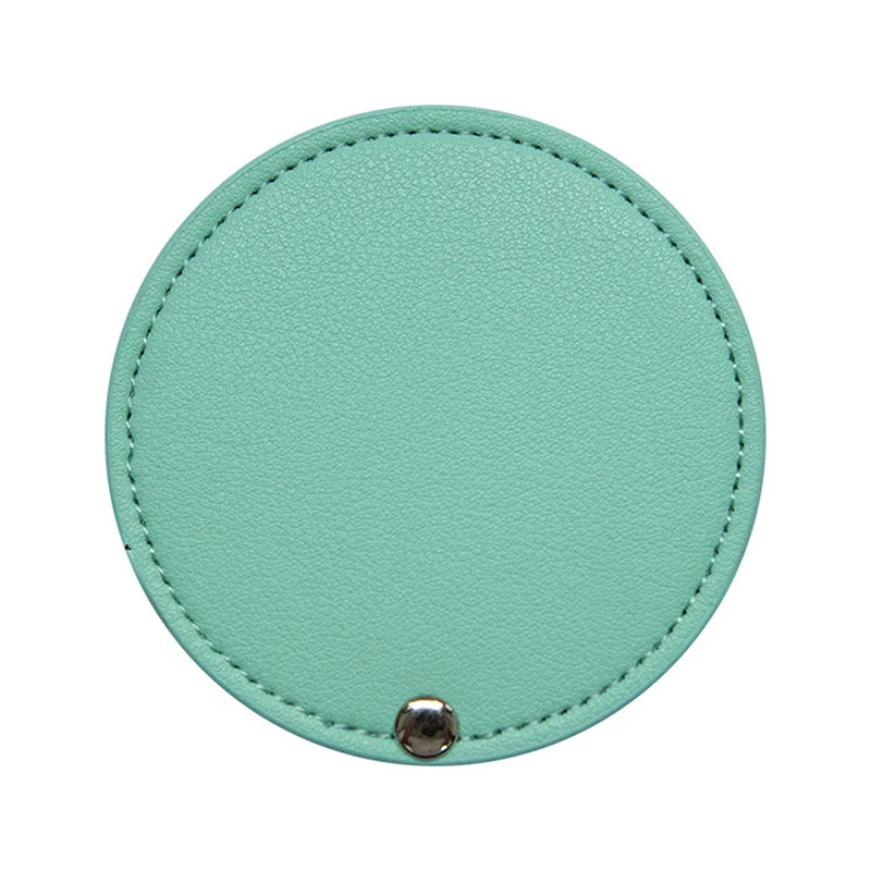 1PC Portable Mini Stainless Steel Unbreakable Makeup Pocket Mirror Cosmetic Mirror cute makeup hand pocket mirror