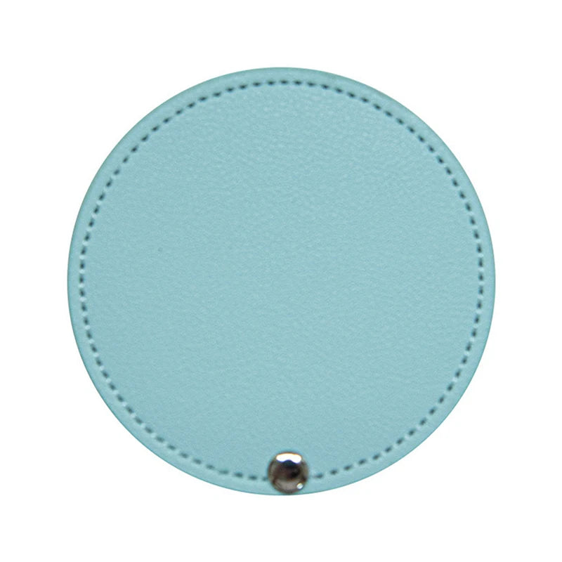 1PC Portable Mini Stainless Steel Unbreakable Makeup Pocket Mirror Cosmetic Mirror cute makeup hand pocket mirror