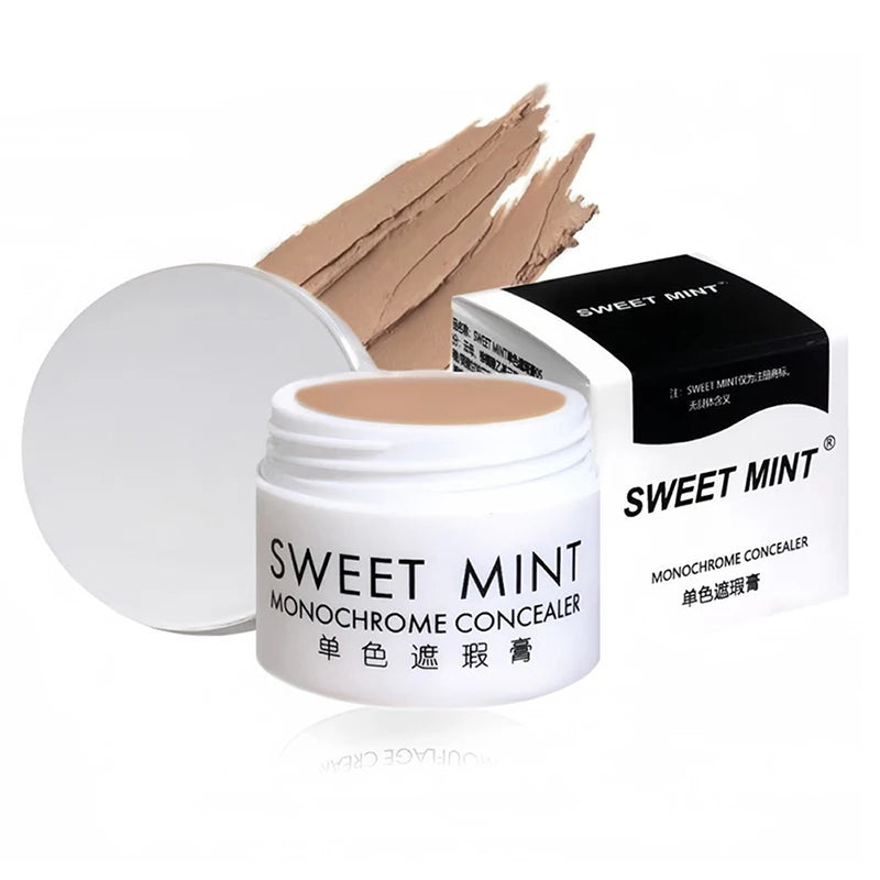 Monochrome Concealer Face concealer Concealer hides dark circles under the eyes and enhances the contour of the face