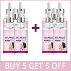 Facial Anti-Wrinkle Serum Fade Fine Lines Anti-Aging Whitening Moisturizing Remove Freckles Brighten Facial Skin Care