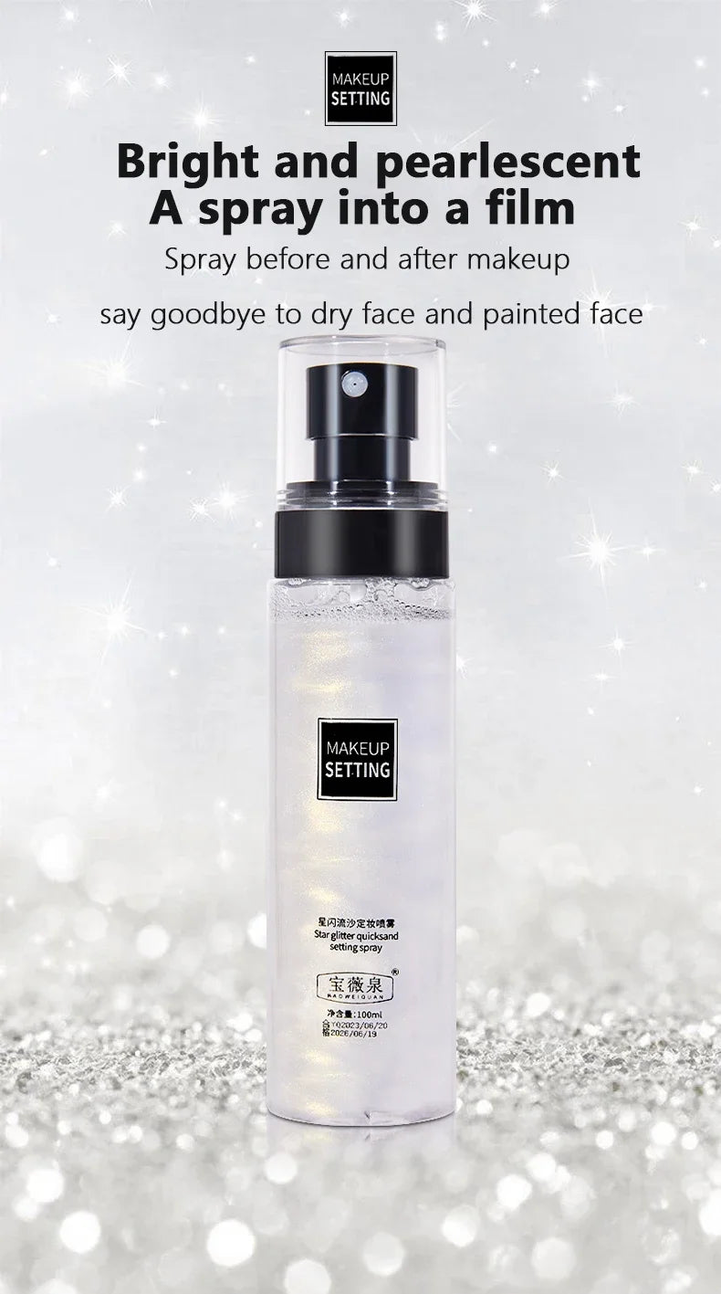 Makeup Fixer Spray Waterproof Sweatproof Long Lasting Oil Control Hydrating Makeup Fixing Setting Spray Cosmetics