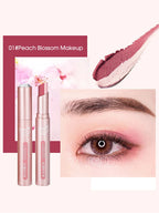 Gradient two-color eye shadow pen waterproof, sweat proof, not easy to smudge, pearlescent, fine shiny, lazy eye shadow s