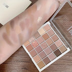25 Color eye shadow Palette - Matte and glossy finish, waterproof, earth tones, create amazing eye makeup