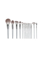1 Set Of 14 Makeup Brushes Soft Hair Eye Shadow Powder Blusher Face Repair Nose Shadow Makeup Artist Complete Set Of Tools