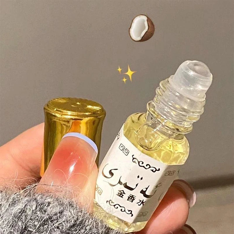 3ml Arabian Floral Perfume Natural Jasmine Rose Osmanthus Scent Eau De Toilette Unisex Fresh Longlasting Portable Roller Perfume