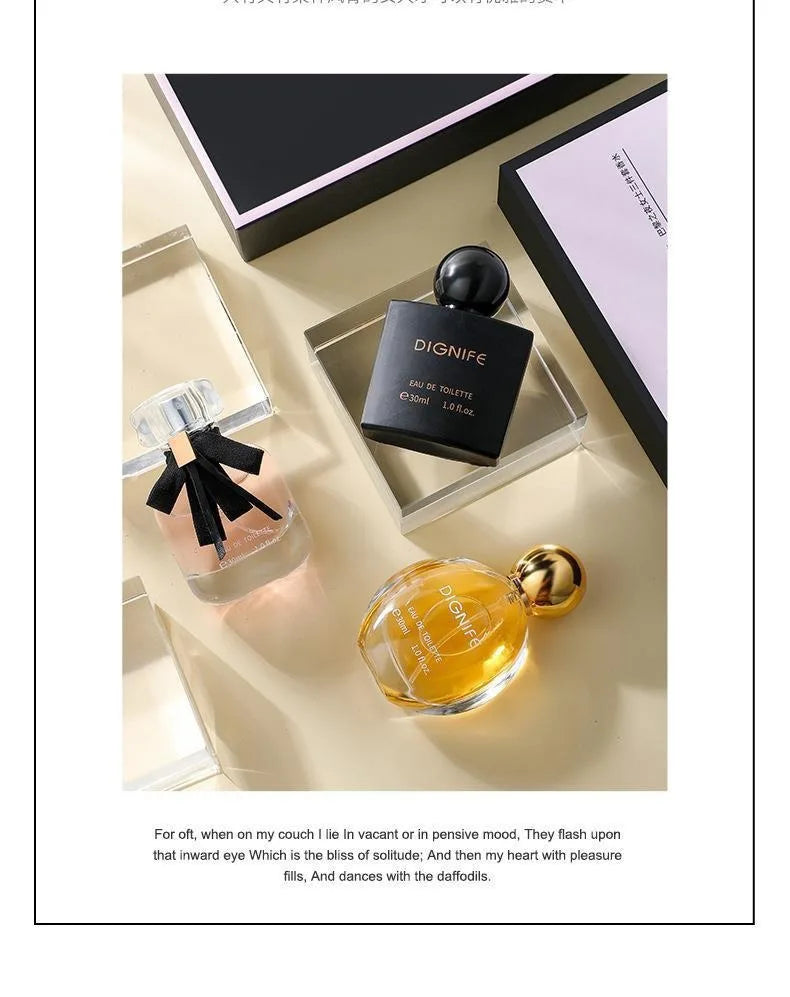 Women Perfume High Quality Classic Elegant Eau De Parfum Long Lasting Floral Woody Scents Exquisite Fragrance Trio for Gifting