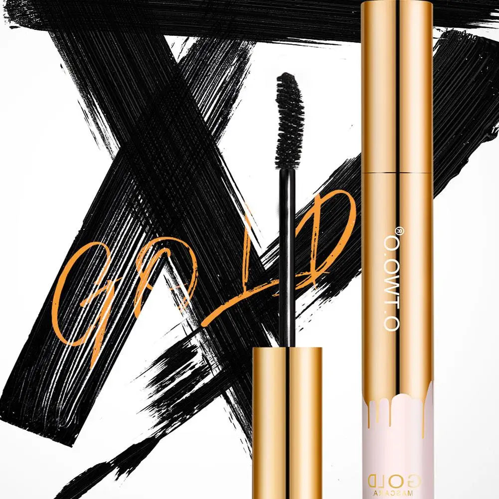 Mascara  Lengthening Nourish Eyelash Extension 4D Silk Fiber Curling Volume Lashes Thick  High Quality Makeup Waterproof