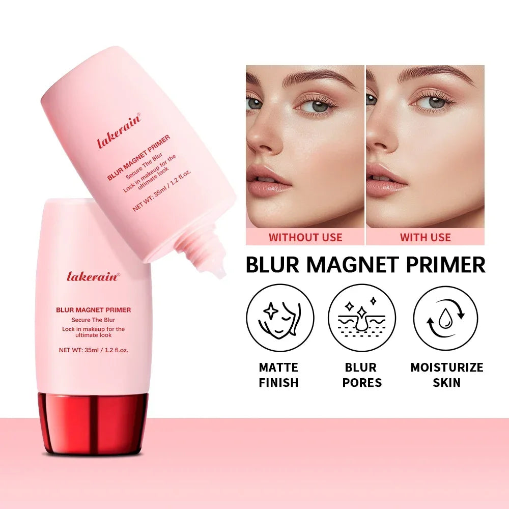 Blur Makeup Magnet Primer, Matte Finish, Smooth Pores, Moisturize, Smooth Pore Coverage Women Makeup Primer