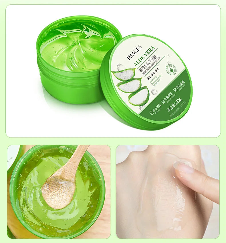 Aloe Vera Facial Cleanser Face Massage Cleaning Foam Cleansing Brush Moisturizing Acne Treatment Oil Control Blackhead Removal