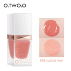 O.TWO.O Liquid Blusher 4 Colors Rose Pink Blush Long Lasting Natural Cheek Face Makeup Blusher High Pigment For Women Cosmetics