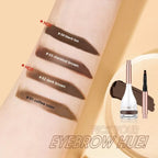 O.TWO.O Eyebrow Pomade Brow Natural Waterproof Creamy Texture Highly Tint Eyebrow Gel Double Use For Eyeliner Beauty Makeup