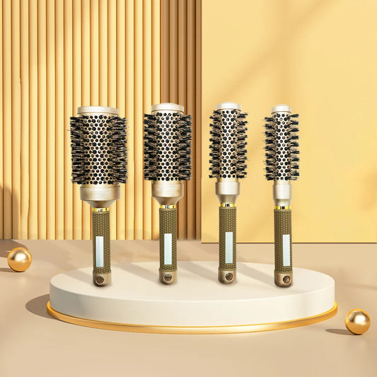Pro Salon Hairdressing Comb Women's Curling Hairbrush Cylindrical Hairdresser Brushes Barbershop Styling Tool Accessories Tools