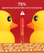 Mirror Like Lip Gloss Plumping Oil Transparent Hydrating Glaze Cute Duck Design Pouty Lips Liquid Stick Shiny Finish