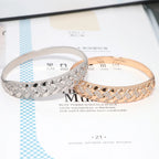 The luxurious golden geometric bracelet collection is an accessory for women's wedding parties and a gift for Nigerian brides' w