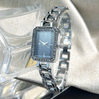 Luxury Crystal Elegant Watches For Women Gold Bracelet Jewelry Quartz Wristwatch New Fashion Retro Original Ladies Watch