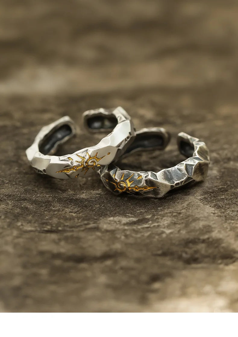 Men's Unique Ring Men's "Wishing Stone" Self-discipline Ring Trendy Brand Jewelry Boys' Ring Wholesale