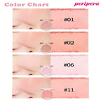 Single Color Blush Palette, Matte Fine Powder Cheek Blush, Non-Cakey, Long-Lasting, Nude Makeup, K-Beauty Cosmetic