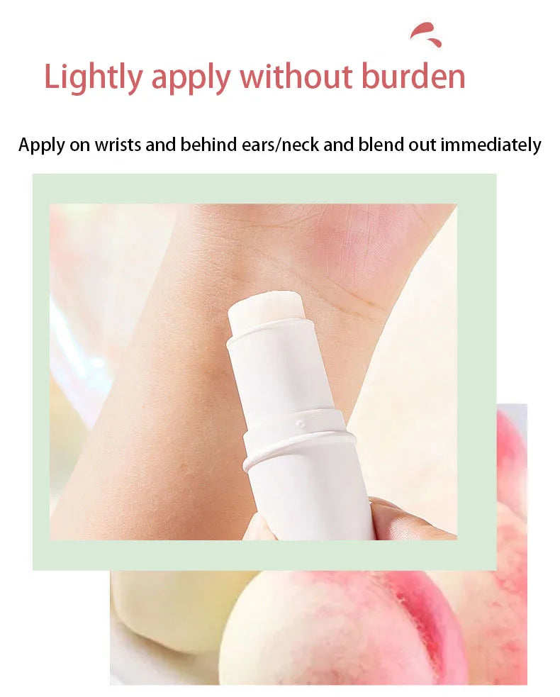 Solid Perfume, Portable Solid Balm, Long-Lasting Fragrances, Fresh and Elegant Female Solid Balm, Body Aroma Gifts for Women
