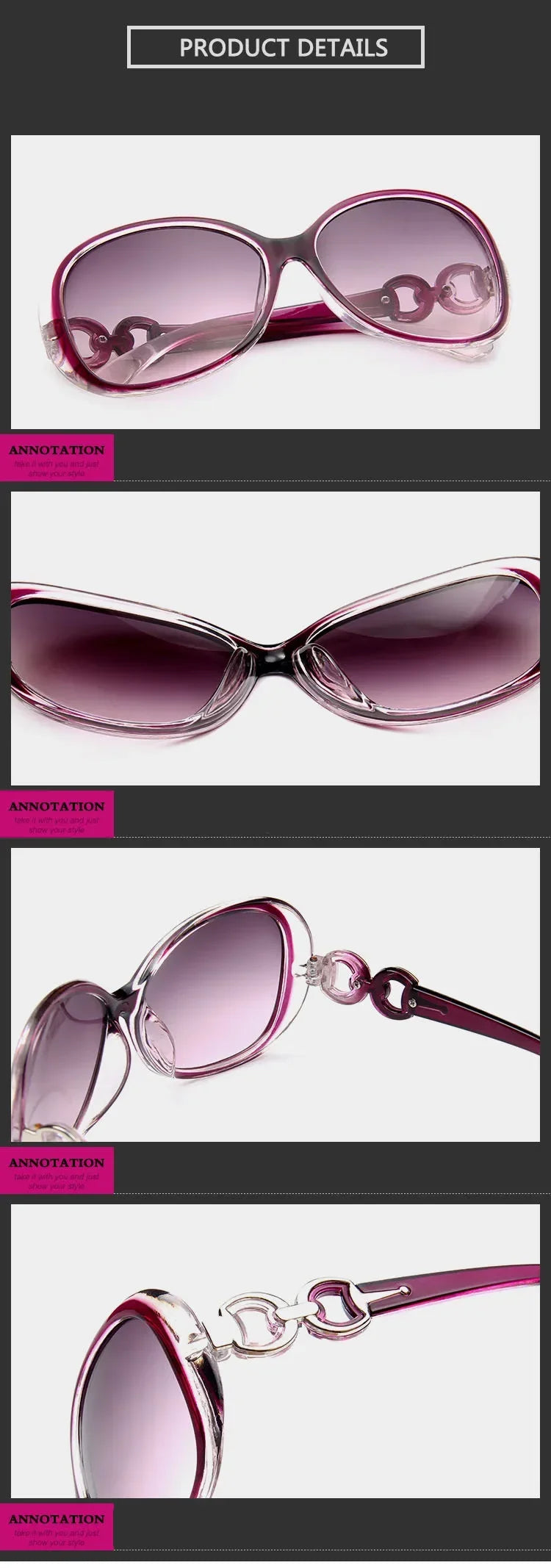 Luxury Sunglasses for Women Brand Design Full Star Sun Glasses Female Mirror Retro Square Ladies Eyewear UV400 Driving Shopping