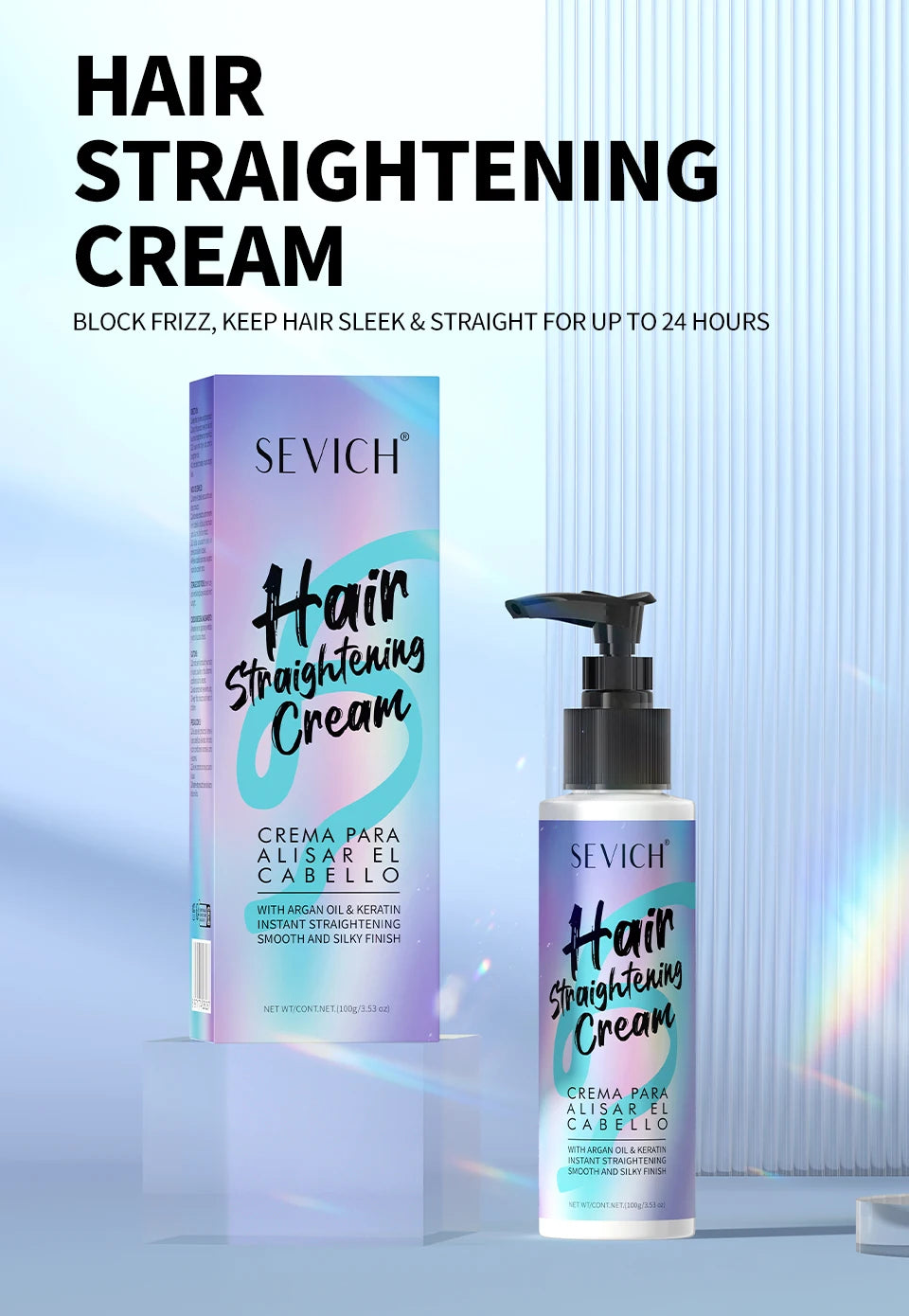 Keratin Hair Straightening Cream Hair Repair Conditioner Reduce Frizzy and Dry Hair Care Set Hair Salon Protein Correction Cream