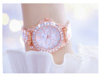 Luxury Women Watch Fashion Diamond Wrist  Silver Gold Watches for Girls Waterproof Clock Reloj Mujer Dress Gifts