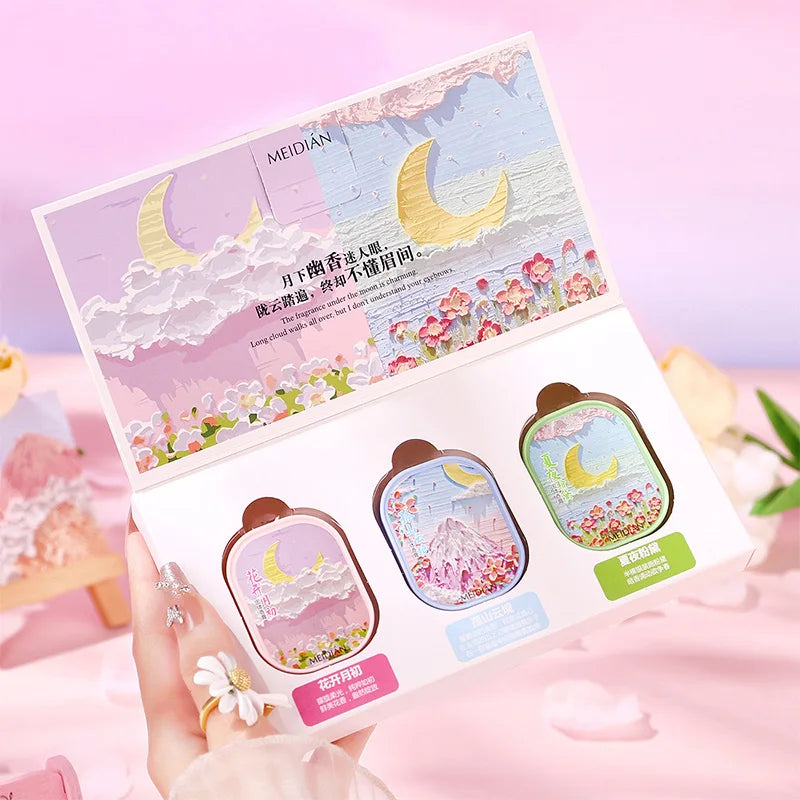 Pheromone Cologne Solid Perfume Fruity Scent Lasting Natural Fragrance Release Charming Confidence Pocket Deodorant Solid Balm