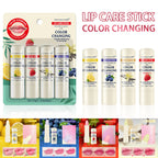 4-pack moisturizing and color changing lipstick - moisturizing lips, natural luster, and hue suitable for all skin tones