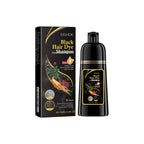 Hair Dyeing Shampoo 3-in-1 Rapid Hair Dyeing Repair Dry Cleaning Nourishing Hair Roots Restoration Hair Coloring Black Shampoo