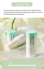 Solid Perfume, Portable Solid Balm, Long-Lasting Fragrances, Fresh and Elegant Female Solid Balm, Body Aroma Gifts for Women