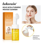 Turmeric Cleansing Mousse Exfoliating Hydrating Mild Non-Irritating Cleansing Moisturizing Soothing Foaming Facial Wash