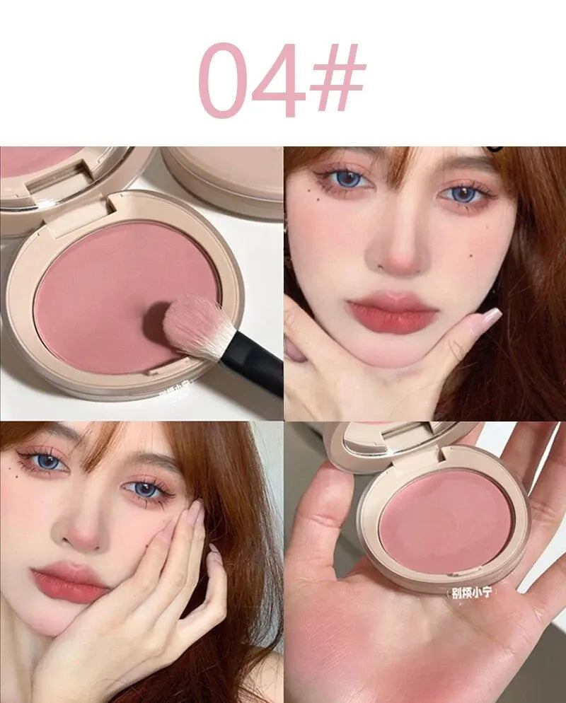 HERORANGEHR526 Monochromatic Blush Is Waterproof, Sweat-proof, Colorfast, and Durable. Six Colors Are Available.