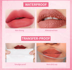 Fruity Water Lip Tin Lip Gloss Moisturizing Lip Glaze Long Lasting Lip Ink Face Lip Dual Purpose Liquid Lipstick Cosmetic Makeup
