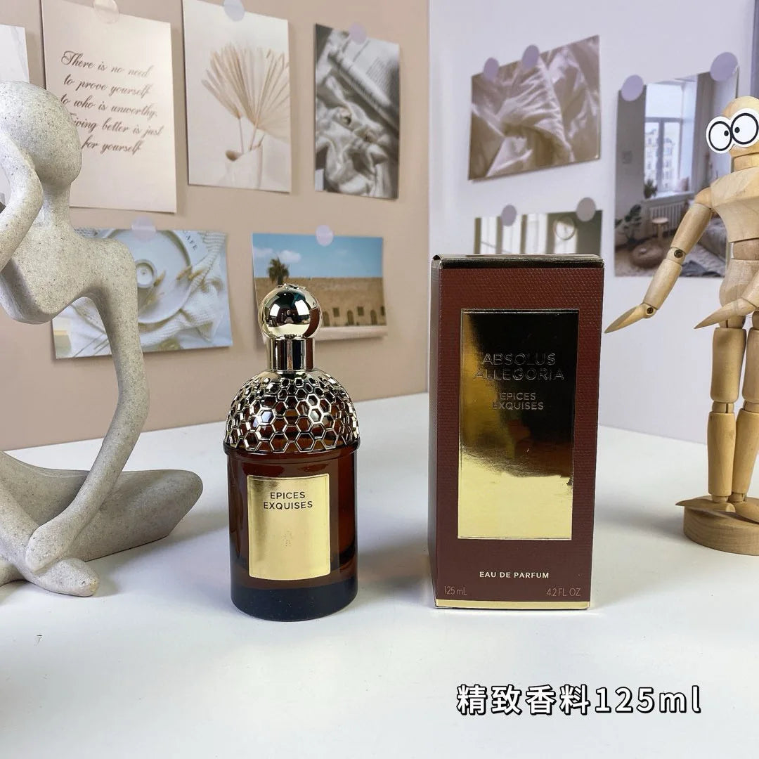 125ml Brand Original Cologne Eau De Parfum Lasting Rose Floral Scent Spray Women Perfumes Sandalwood Leather Men's Fragrance
