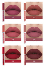 HANDAIYAN Set of 6 NonStick Cup Liquid lipstick , Long-Lasting Lip Gloss Gift Box – Matte Finish Lip Gloss, Resistant to Fading