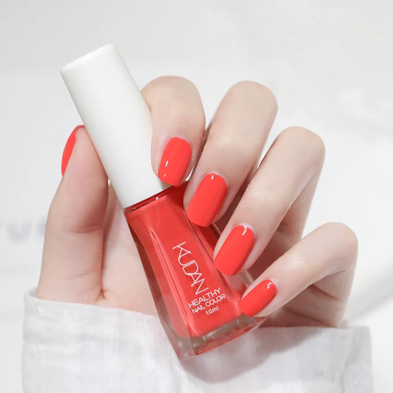 1PC 10ml Glass Bottle Colorful Nail Polish For Nails Nail Art Varnish Fashion DIY Design Manicure No Need Lamp Autumn Winter