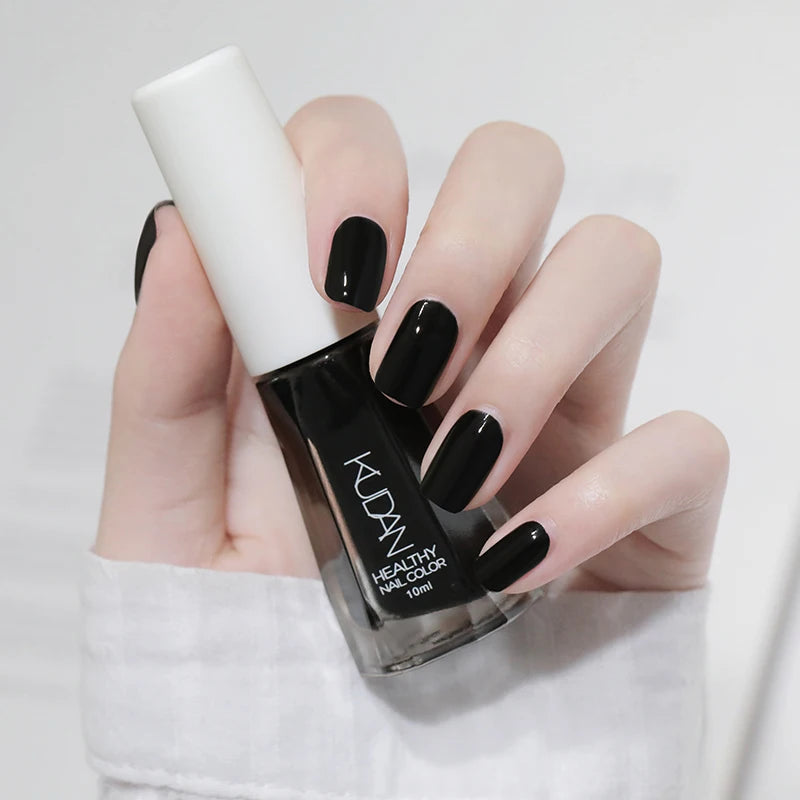 1PC 10ml Glass Bottle Colorful Nail Polish For Nails Nail Art Varnish Fashion DIY Design Manicure No Need Lamp Autumn Winter