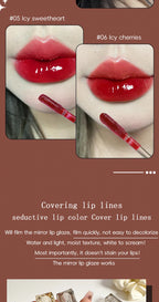 Lip Gloss Long-lasting Moisturizing Waterproof Non-fading Mirror Moisturizing Lip Gloss Women's Cosmetics
