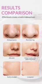 Pore-Blurring Makeup Primer Lightweight, Oil-Control Pre-Makeup Base Long-Lasting, Hydrating, and Smoothing Primer for Invisible