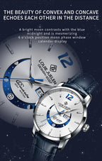 Men's Watches Top Brand Luxury Men Wrist Watch Leather Quartz Watch Sports Waterproof Male Clock Relogio Masculino+Box 2023 New