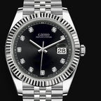 Luxury Automatic Watch for Men Mechanical Watches Stainless Steel Datejusts Style Gold Black Blue White Diamond Dial