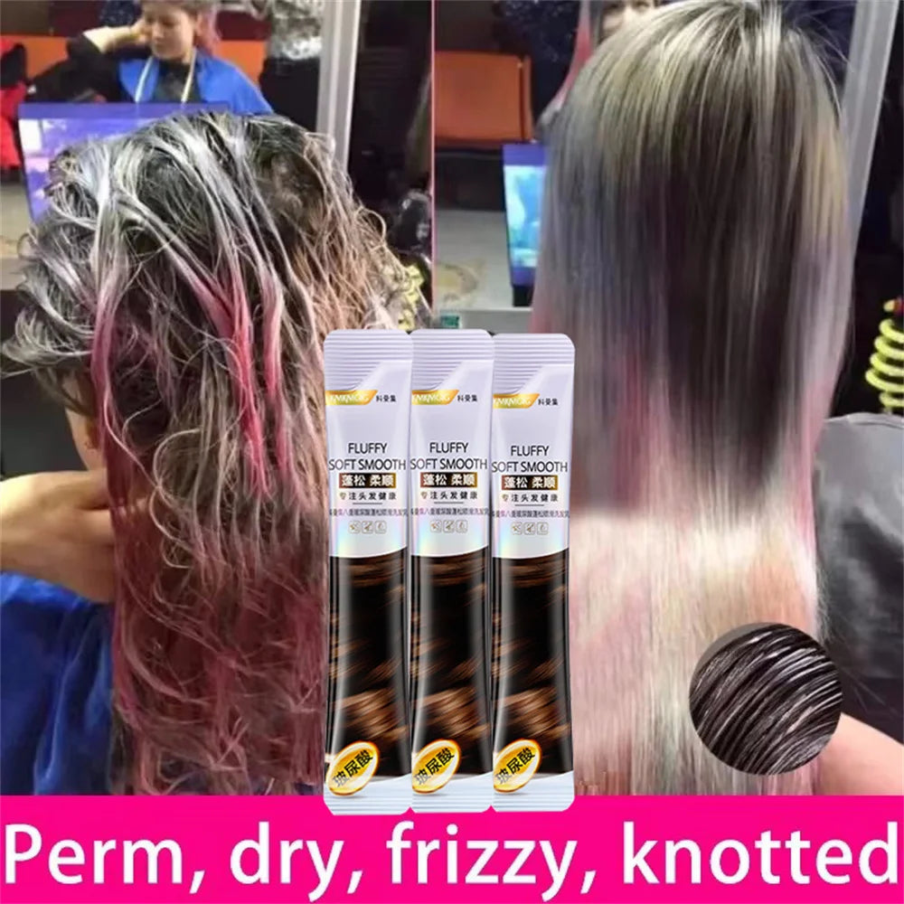 Keratin Hair Mask Magical 5 Second Repair Damage Frizzy Soft Smooth Shiny Hair Deep Moisturize Hair Treat Repair Hair Care Mask